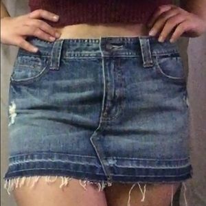 Abercrombie and Fitch jean skirt